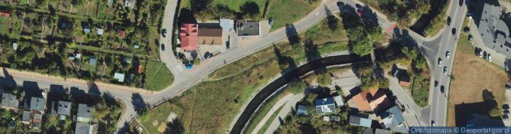 Zdjęcie satelitarne Wojska Polskiego ul.