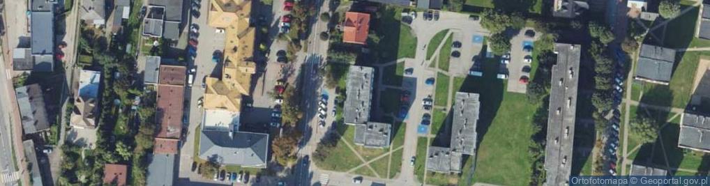 Zdjęcie satelitarne Wojska Polskiego ul.
