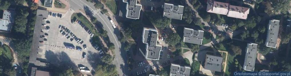Zdjęcie satelitarne Wojska Polskiego ul.