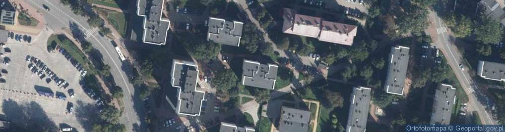 Zdjęcie satelitarne Wojska Polskiego ul.