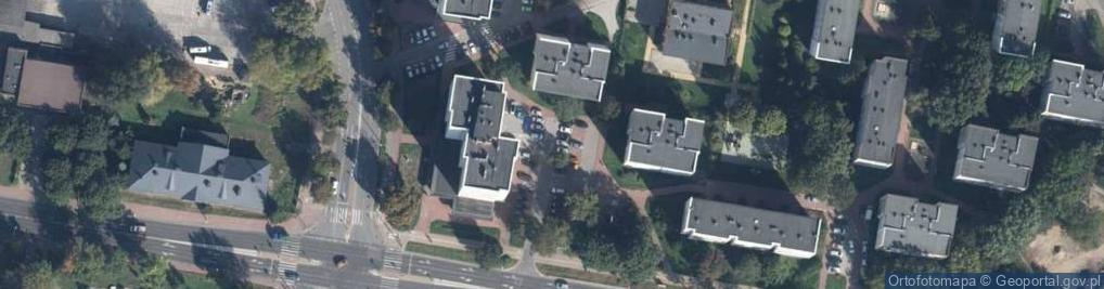 Zdjęcie satelitarne Wojska Polskiego ul.