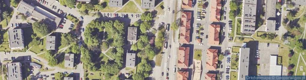 Zdjęcie satelitarne Wolności ul.