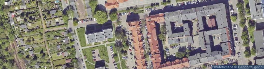 Zdjęcie satelitarne Wojska Polskiego ul.