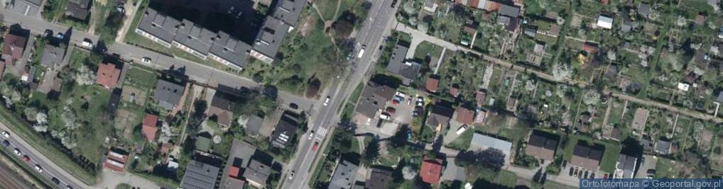Zdjęcie satelitarne Wodzisławska ul.