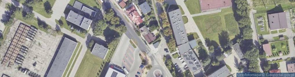 Zdjęcie satelitarne Wojska Polskiego ul.