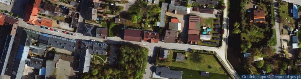Zdjęcie satelitarne Wodna ul.