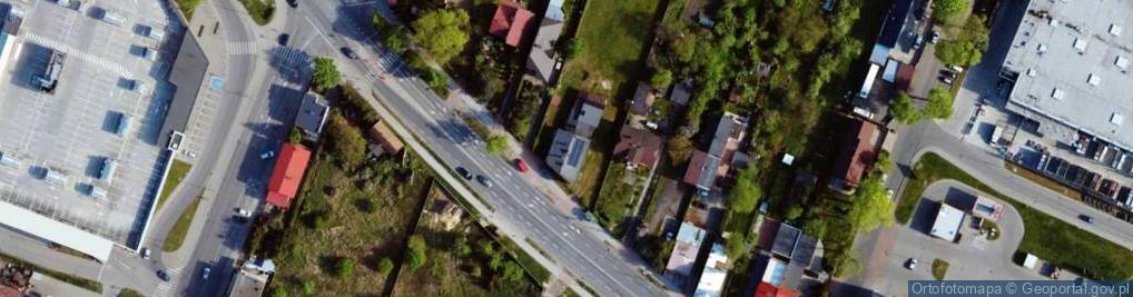 Zdjęcie satelitarne Wojska Polskiego ul.