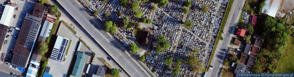 Zdjęcie satelitarne Wojska Polskiego ul.