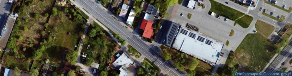 Zdjęcie satelitarne Wojska Polskiego ul.