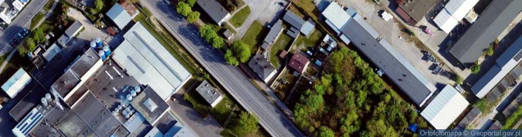 Zdjęcie satelitarne Wojska Polskiego ul.