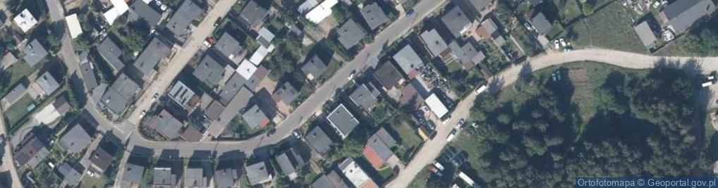 Zdjęcie satelitarne Wojska Polskiego ul.