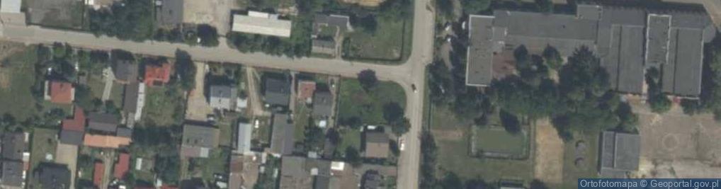 Zdjęcie satelitarne Wojska Polskiego ul.