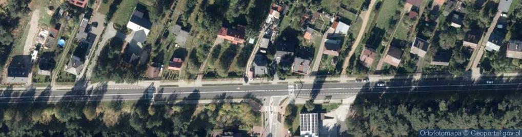 Zdjęcie satelitarne Wojska Polskiego ul.