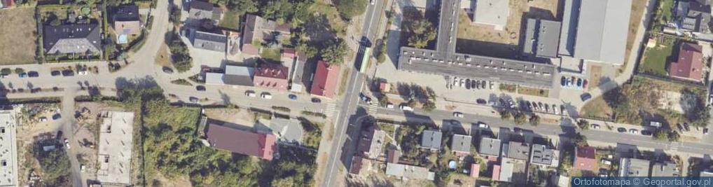 Zdjęcie satelitarne Wojska Polskiego ul.