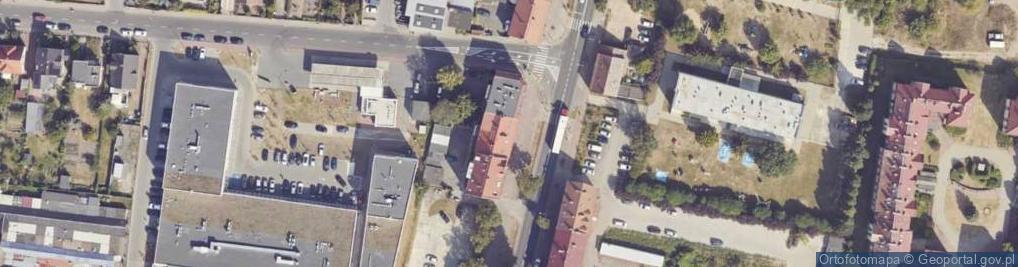 Zdjęcie satelitarne Wojska Polskiego ul.