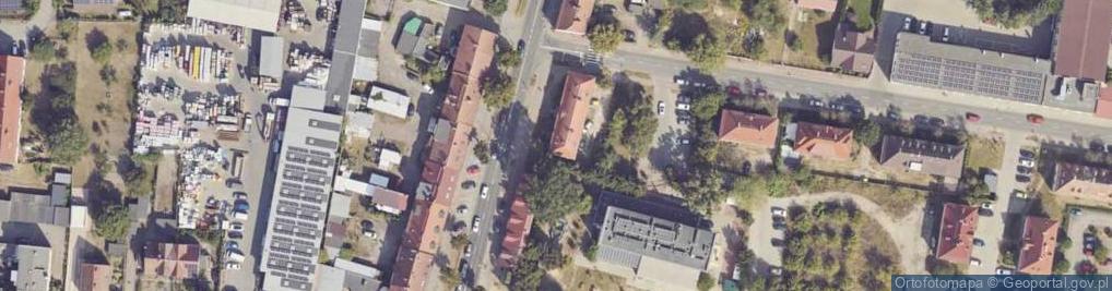 Zdjęcie satelitarne Wojska Polskiego ul.