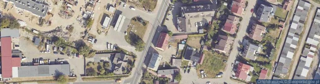 Zdjęcie satelitarne Wojska Polskiego ul.