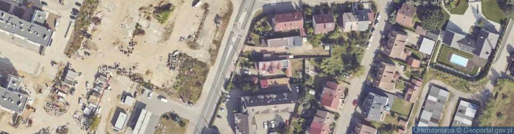Zdjęcie satelitarne Wojska Polskiego ul.