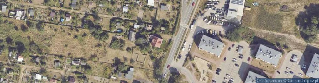 Zdjęcie satelitarne Wojska Polskiego ul.