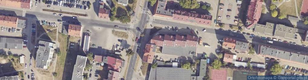 Zdjęcie satelitarne Wojska Polskiego ul.