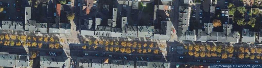Zdjęcie satelitarne Wojska Polskiego ul.