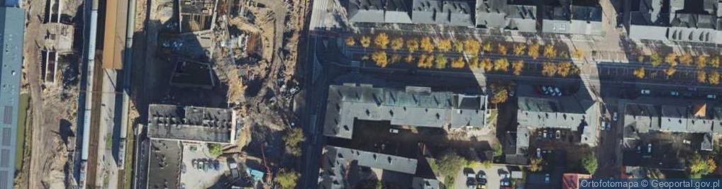 Zdjęcie satelitarne Wojska Polskiego ul.