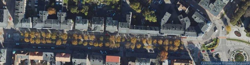 Zdjęcie satelitarne Wojska Polskiego ul.