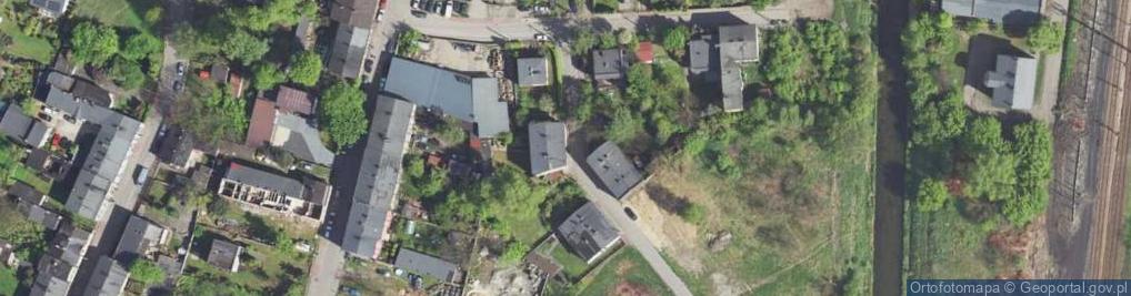 Zdjęcie satelitarne Wodna ul.