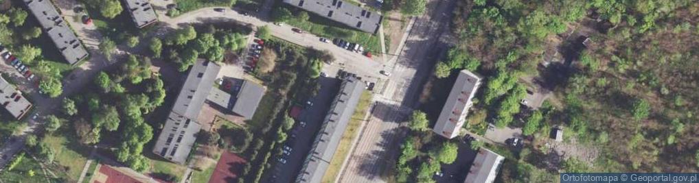Zdjęcie satelitarne Wojska Polskiego ul.