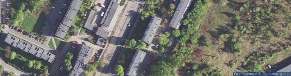 Zdjęcie satelitarne Wojska Polskiego ul.