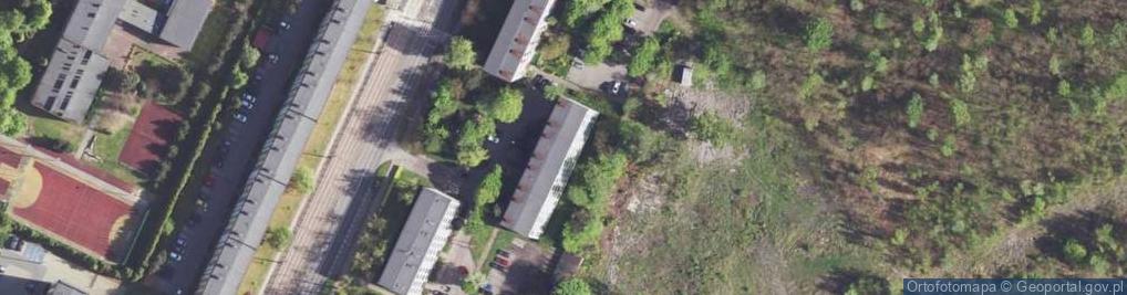 Zdjęcie satelitarne Wojska Polskiego ul.