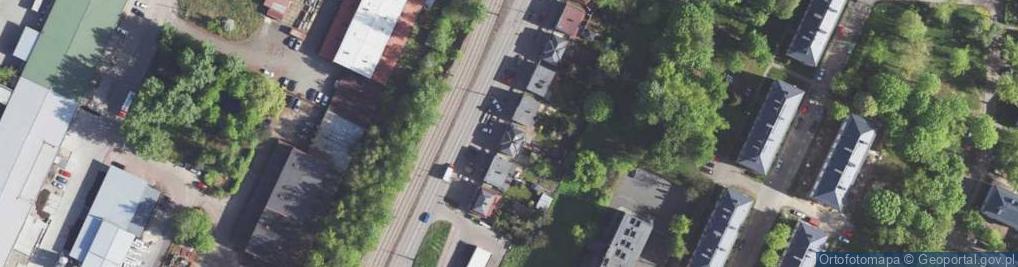 Zdjęcie satelitarne Wojska Polskiego ul.