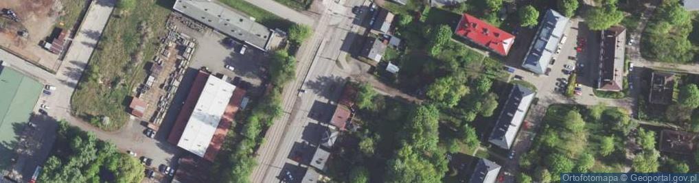 Zdjęcie satelitarne Wojska Polskiego ul.