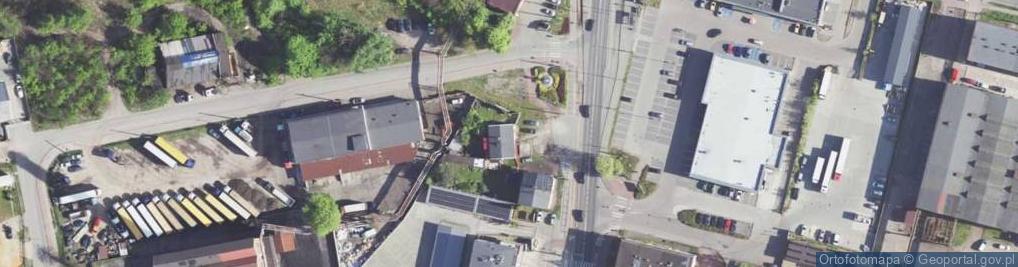 Zdjęcie satelitarne Wojska Polskiego ul.
