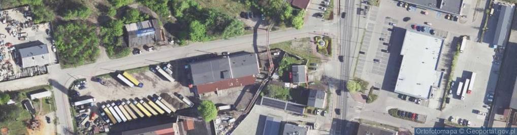 Zdjęcie satelitarne Wojska Polskiego ul.