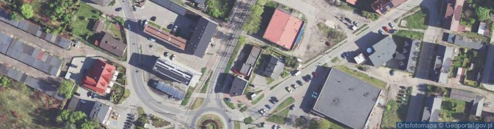 Zdjęcie satelitarne Wojska Polskiego ul.