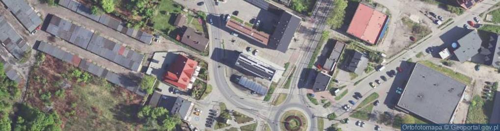 Zdjęcie satelitarne Wojska Polskiego ul.