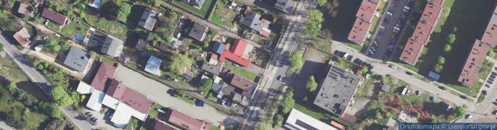 Zdjęcie satelitarne Wojska Polskiego ul.