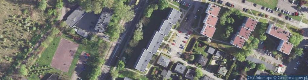 Zdjęcie satelitarne Wojska Polskiego ul.