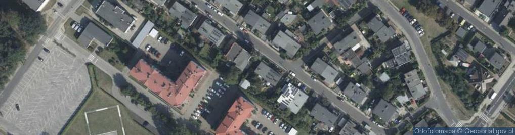 Zdjęcie satelitarne Wojska Polskiego ul.