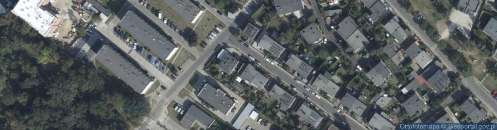 Zdjęcie satelitarne Wojska Polskiego ul.