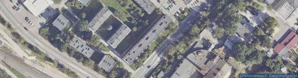 Zdjęcie satelitarne Wojska Polskiego ul.
