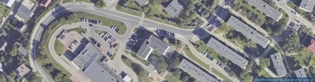 Zdjęcie satelitarne Wojska Polskiego ul.