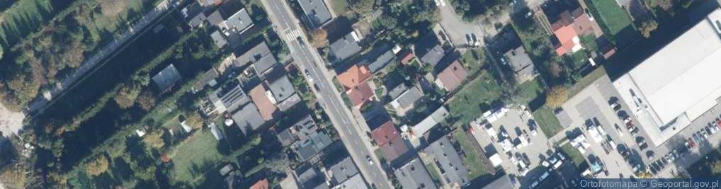 Zdjęcie satelitarne Wojska Polskiego ul.