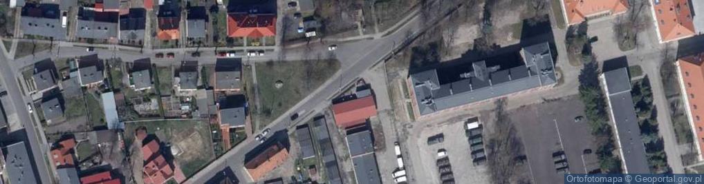 Zdjęcie satelitarne Wojska Polskiego ul.