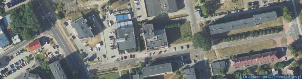 Zdjęcie satelitarne Wojska Polskiego ul.