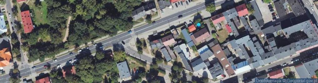 Zdjęcie satelitarne Wojska Polskiego ul.