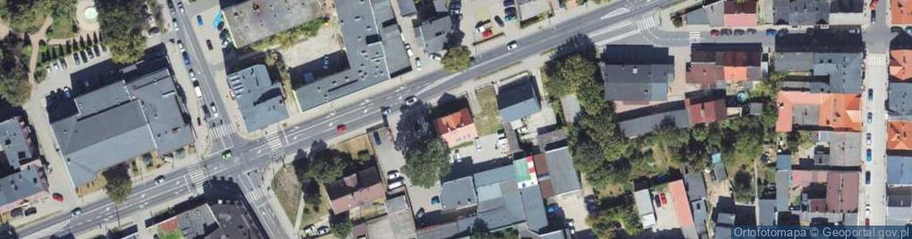 Zdjęcie satelitarne Wojska Polskiego ul.