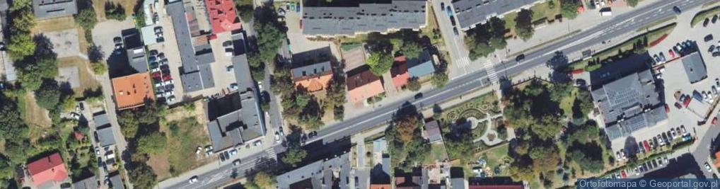 Zdjęcie satelitarne Wojska Polskiego ul.