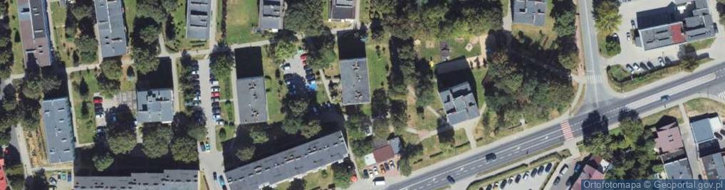 Zdjęcie satelitarne Wojska Polskiego ul.